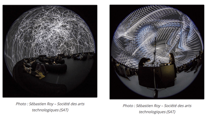 ブリュッセルのクリスマス・マーケットのドーム